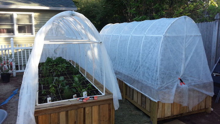 raised bed gardens from pallets