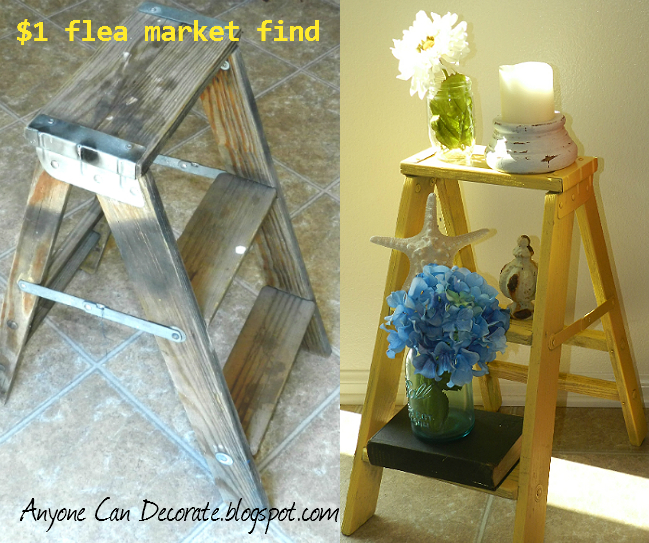 1 flea market find before amp after much needed makeover, home decor, repurposing upcycling, Before After Easy peasy upscale makeover