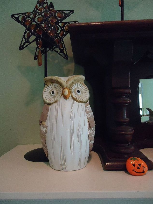 decorating for fall and to have some fun, seasonal holiday d cor, I couldn t resist this set of 3 owls