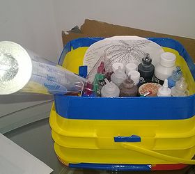 a new life for an old cat litter container, cleaning tips, repurposing upcycling