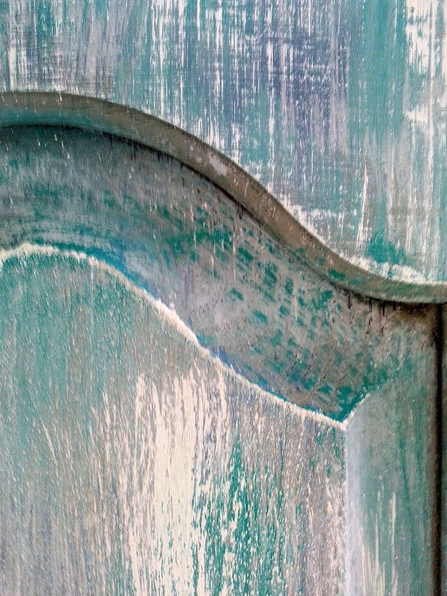 no sanding layered look using chalk paintby annie sloan, Finished layers