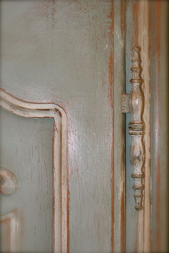 creating a french look, painted furniture