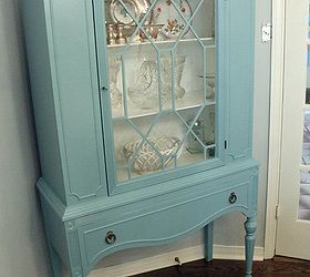 painting dining room furniture, dining room ideas, home decor, lighting, painted furniture, AFTER China Cabinet