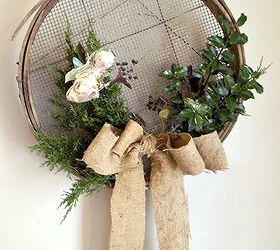 woodland fairy Christmas wreath