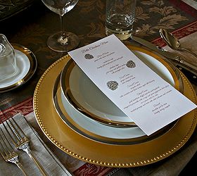 silver and gold holiday tablescape, seasonal holiday decor