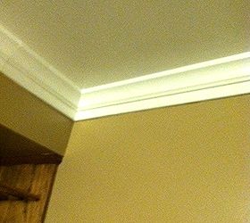foam crown moulding it so easy completed job pictures, kitchen design