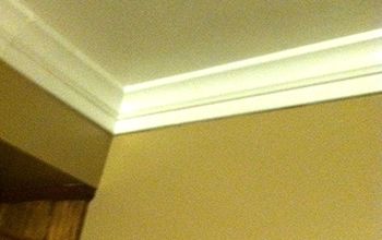 Foam Crown Moulding - It's so easy. Completed Job Pictures