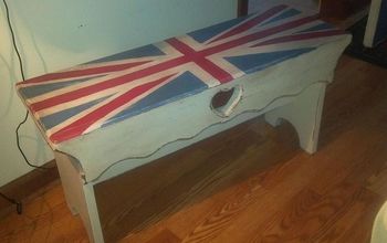 Chalk Painted Bench