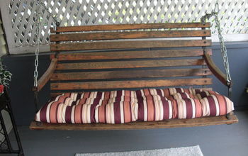 Buggy Seat Turned Porch Swing