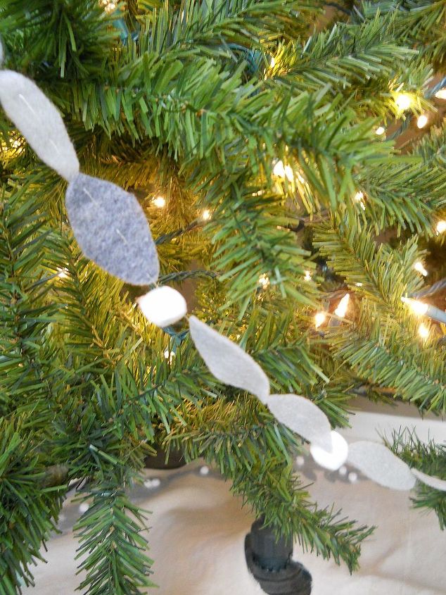 christmas tree garland, crafts