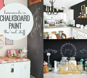 chalkboard paint for walls home made vs purchased, chalkboard paint, painting