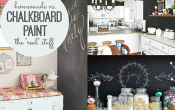Chalkboard Paint for Walls: Home Made Vs. Purchased