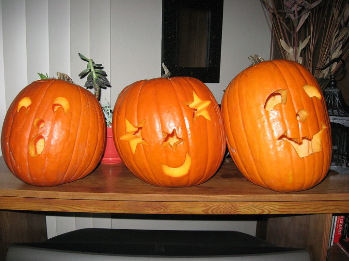 preserving carved pumpkins, crafts