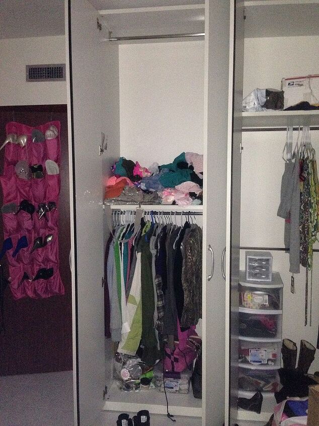 q help with organizing my closet, closet, organizing, Left side of my closet