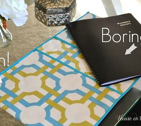 how to make a desk calendar fabric cover, crafts, My desk calendar went from boring to fun