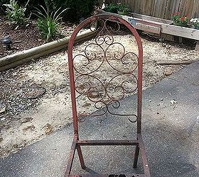hubby said do something with this or else, flowers, gardening, repurposing upcycling