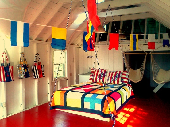 nautical signal flags, home decor