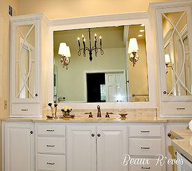 master bathroom remodel, bathroom ideas, home decor, spas, tiling, Custom Built Vanities
