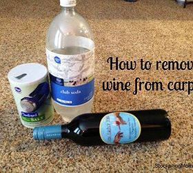 how to remove wine from carpet, cleaning tips, flooring, How to remove wine from carpet