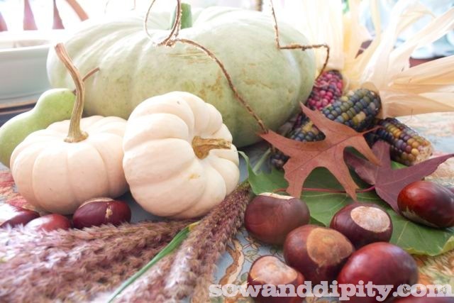 rustic vintage tablescape, seasonal holiday d cor, thanksgiving decorations, My color scheme this fall