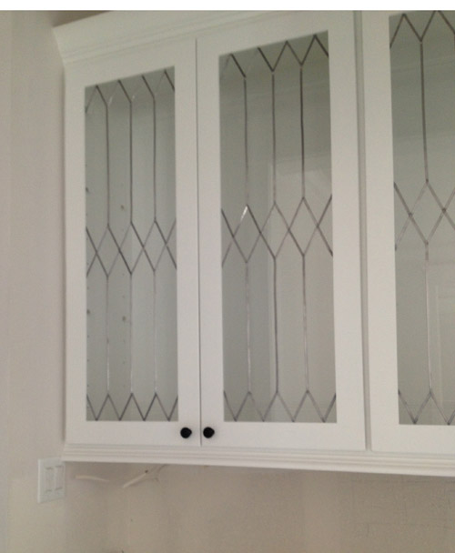 faux leaded glass, crafts, kitchen cabinets