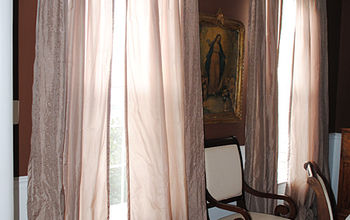 New Curtains in the Dining Room