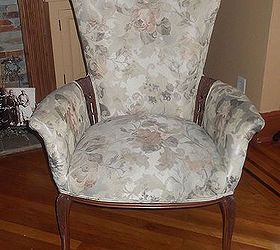 a re done fireplace, fireplaces mantels, home decor, living room ideas, another lovely vintage chair whe found