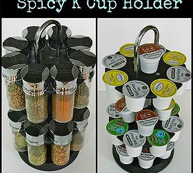 1992 spice rack turned k cup holder, cleaning tips, storage ideas, I don t use all of those spices so time for an update