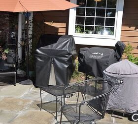 our pennsylvania bluestone patio gets a face lift, diy, patio, tiling, My husband has a Barbeque fetish