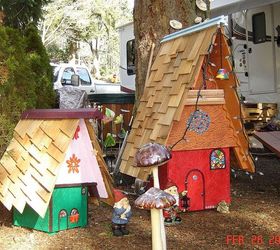 recycled wood from construction jobs, diy, repurposing upcycling, woodworking projects, the 2 houses together
