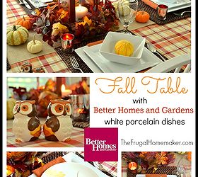 my fall blessings tablescape, seasonal holiday d cor, thanksgiving decorations