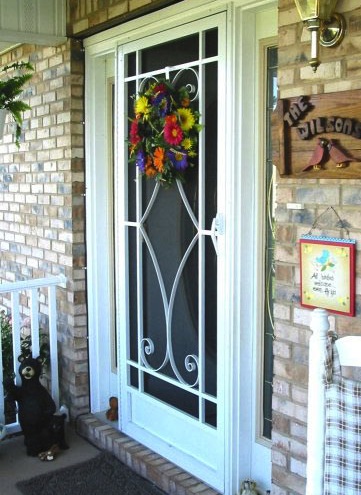 aluminum screen door options you ve never dreamed of, curb appeal, doors, A beautiful screen door can make a statement and set the tone for your front porch Photo courtesy of PCA Products