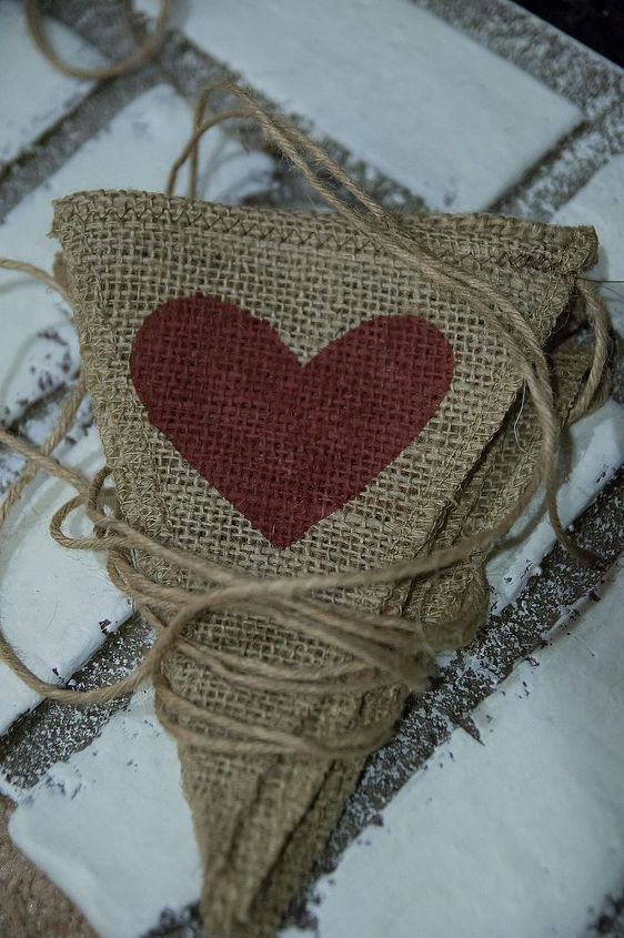 all you need is love amp burlap, crafts, seasonal holiday decor, valentines day ideas