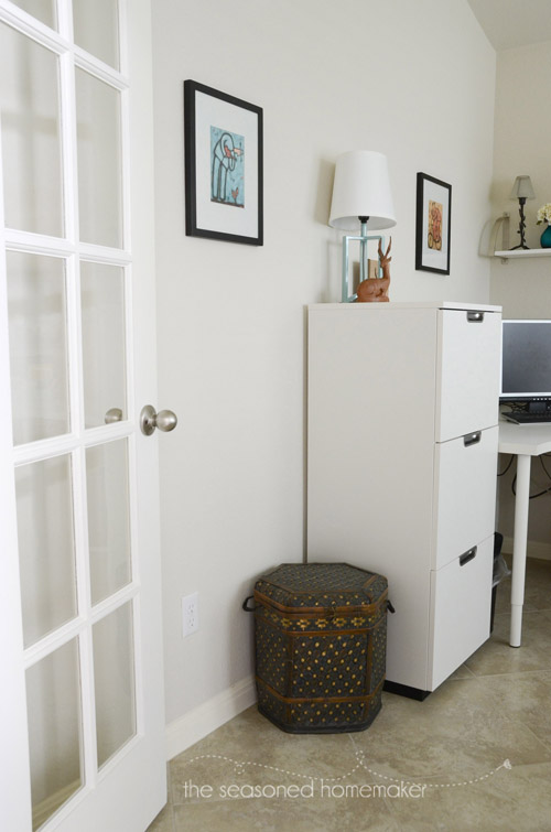 diy home office makeover, craft rooms, home decor, home office