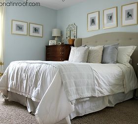 vintage modern rustic home tour, home decor, Who says neutrals can t work in a bedroom
