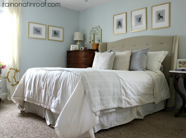 vintage modern rustic home tour, home decor, Who says neutrals can t work in a bedroom
