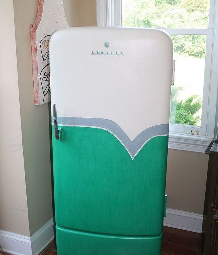 1950 S Retro Fridge Makeover Hometalk