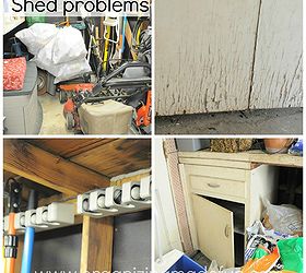 shed gets major overhaul, garages, organizing, outdoor living
