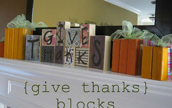 {Give Thanks} blocks