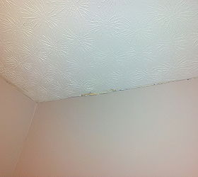 drywall disasters, home maintenance repairs, how to, paint colors, walls ceilings, Office wall this ugliness runs across the entire wall see previous office picture for other side