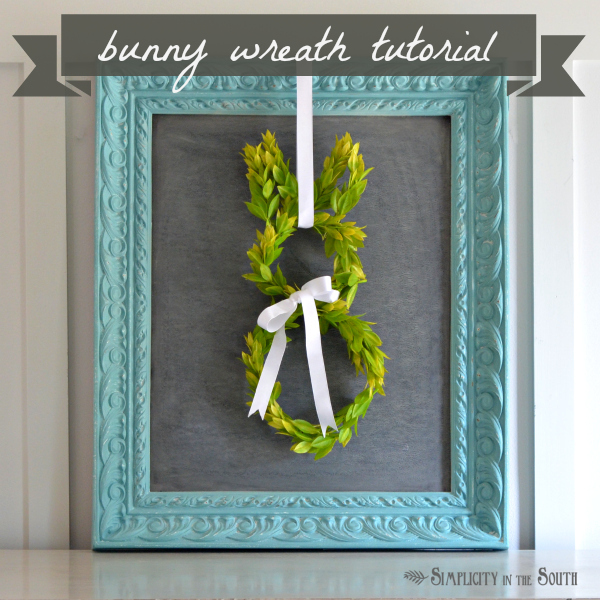 how to make a bunny boxwood wreath, crafts, easter decorations, seasonal holiday decor, wreaths