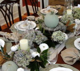 thanksgiving tablescape, living room ideas, seasonal holiday decor, thanksgiving decorations, wreaths, Thrift store ironstone mixes well with my mother s fine china and crystal