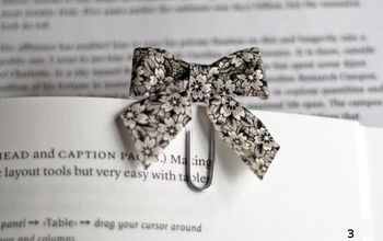 Easy DIY Ribbon Bookmarks