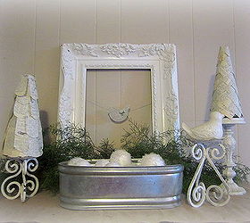 diy faux snowballs amp book page christmas trees, christmas decorations, crafts, seasonal holiday decor