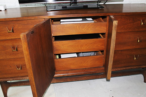 broyhill brasilia restoration options, painted furniture, Perfect for keeping all of our electronics hidden