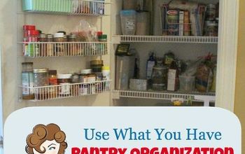 Use What You Have Pantry Organization
