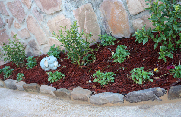 natural stone landscape edging