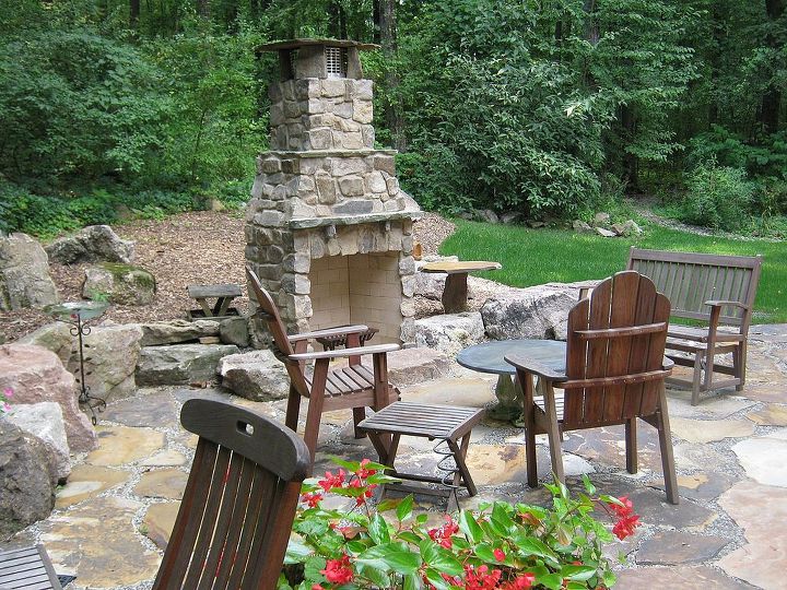 outdoor living, fireplaces mantels, outdoor furniture, outdoor living, patio, ponds water features