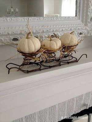 saturday sparks white is the new orange, crafts, halloween decorations, seasonal holiday decor