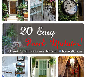 20 easy porch updates, outdoor living, porches
